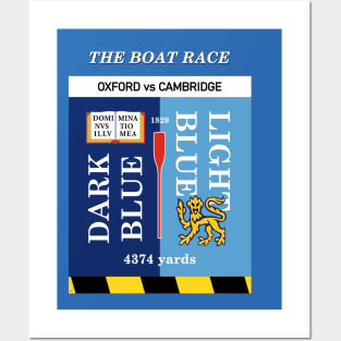 The Boat Race Oxford Cambridge London UK Rowing Posters and Art